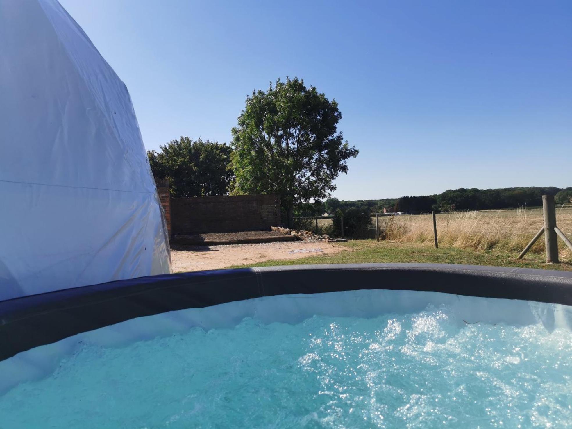 Lincoln Star Dome, Hot Tub, Bbq Appartement Langworth Buitenkant foto